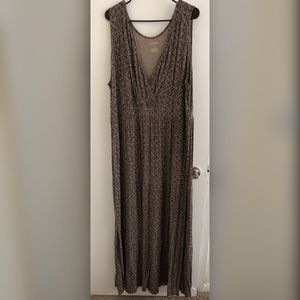 Patterned Maxi Dress.